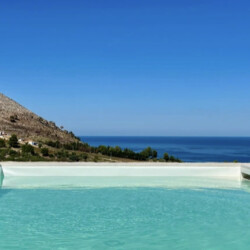 Villa Felice con piscina privata vista mare Scopello Castellammare del Golfo